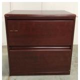 Wood file cabinet