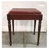 Piano stool with hidden storage
