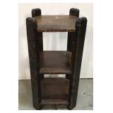 Old wood plant stand