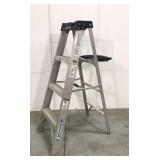 Werner aluminum step ladder