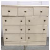 Vintage white chest of drawers