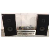 Vintage Sanyo Stereo with speakers