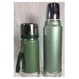 Pair of Stanley thermoses