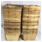 Lot of craft baskets/plant holders
