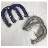Set of four horseshoes