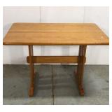 Wood kitchen table