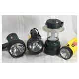 Flashlight and lantern lot