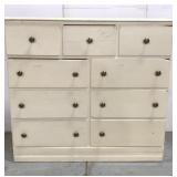 Vintage white chest of drawers