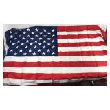 Unused American flag