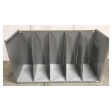 Large metal file organizer