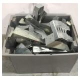 Box of building brackets