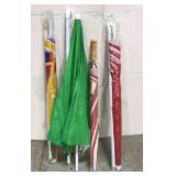 Umbrellas lot