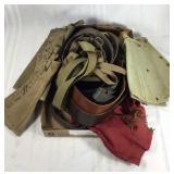 WWII field gear lot