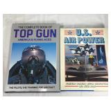 Two Air Force coffee table books