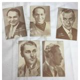 Vintage Hollywood vending cards