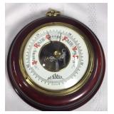 Vintage Benmar wood barometer