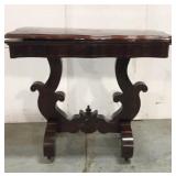 Antique convertible top table