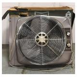 Large vintage window fan in box