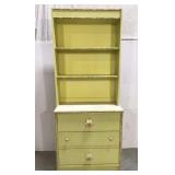 Vintage hutch w/ flower drawer pulls
