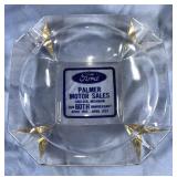 Vintage Ford dealership ashtray
