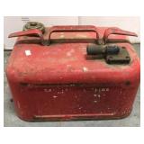 Vintage outboard gas tank