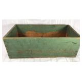 Vintage Encyclopedia Americana wood crate
