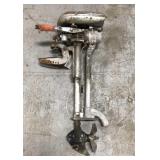 Vintage outboard motor