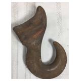 Primitive cast iron hook