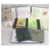 Gwen Frostic poetry book and art collection