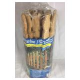 Small wood picket fencing