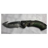 Buck folding hunting knife