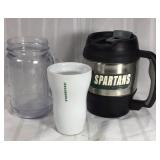 Travel mug lot