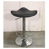 Metal base adjustable stool