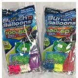 Two new packages of Buncho Water balloons