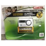 New First Alert carbon monoxide detector