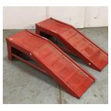 Steel automotive ramps