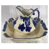 McCoy pitcher and wash basin