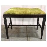 Vintage mahogany piano bench