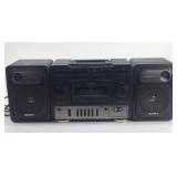 Sony boombox stereo/cassette player