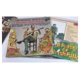 Folk vinyl record lot