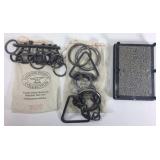 Puzzle lot and 3D pin game