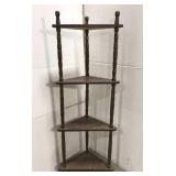 4 tier corner shelf