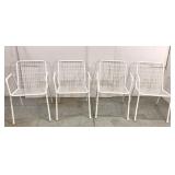 Vintage emu wire patio chairs