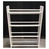 Painted wood CD rack