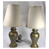 Pair of vintage Tabletop lamps
