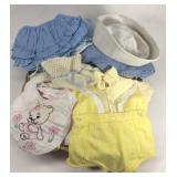 Vintage baby clothing