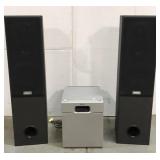Sony tower speakers and sub woofer