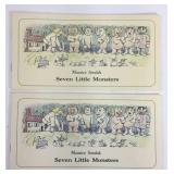 Hair of seven little monsters books