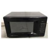 Amana black microwave