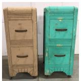 Art Deco night stand pair